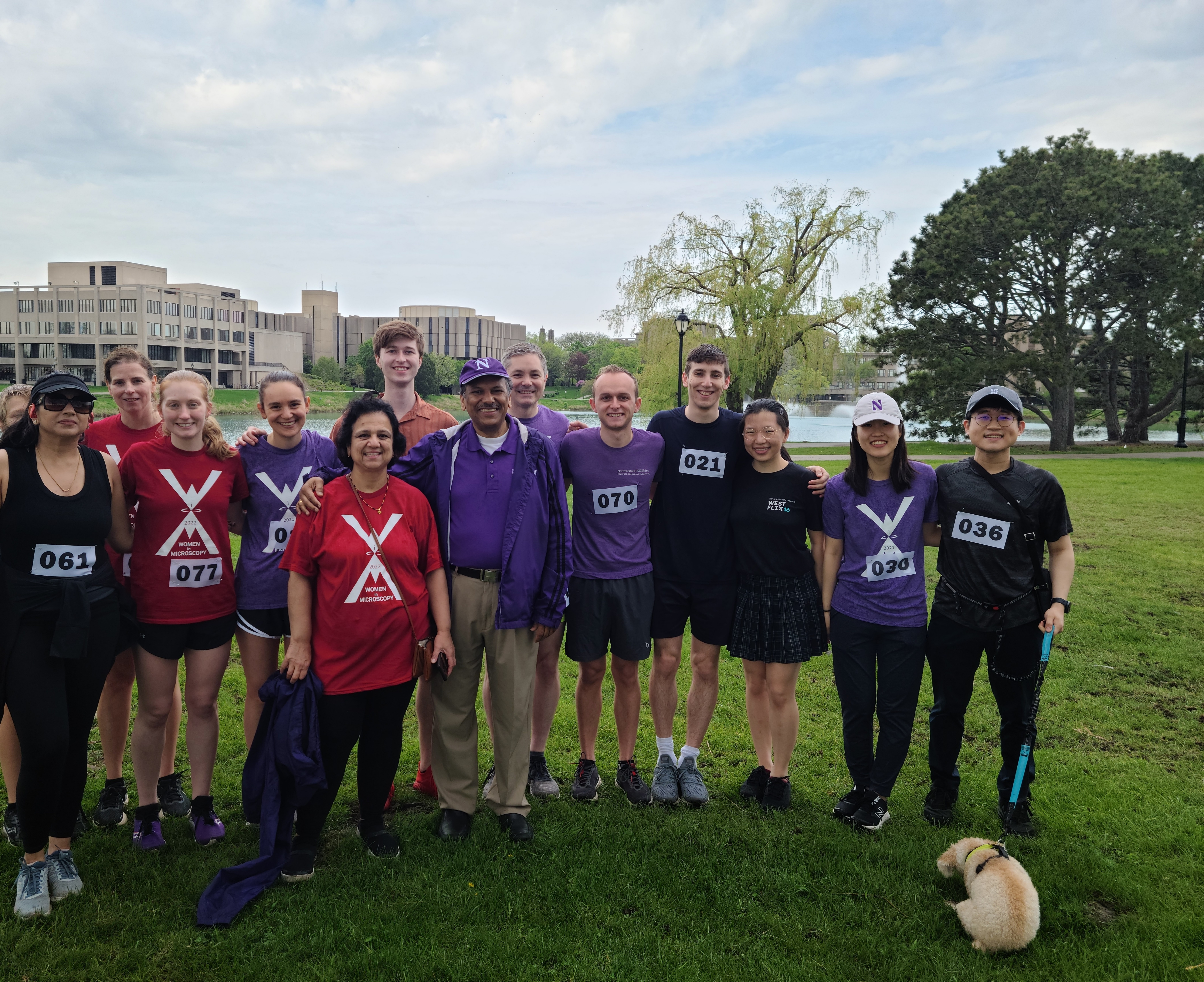 NUANCE & VPD Group run/walk participants--well done everyone!