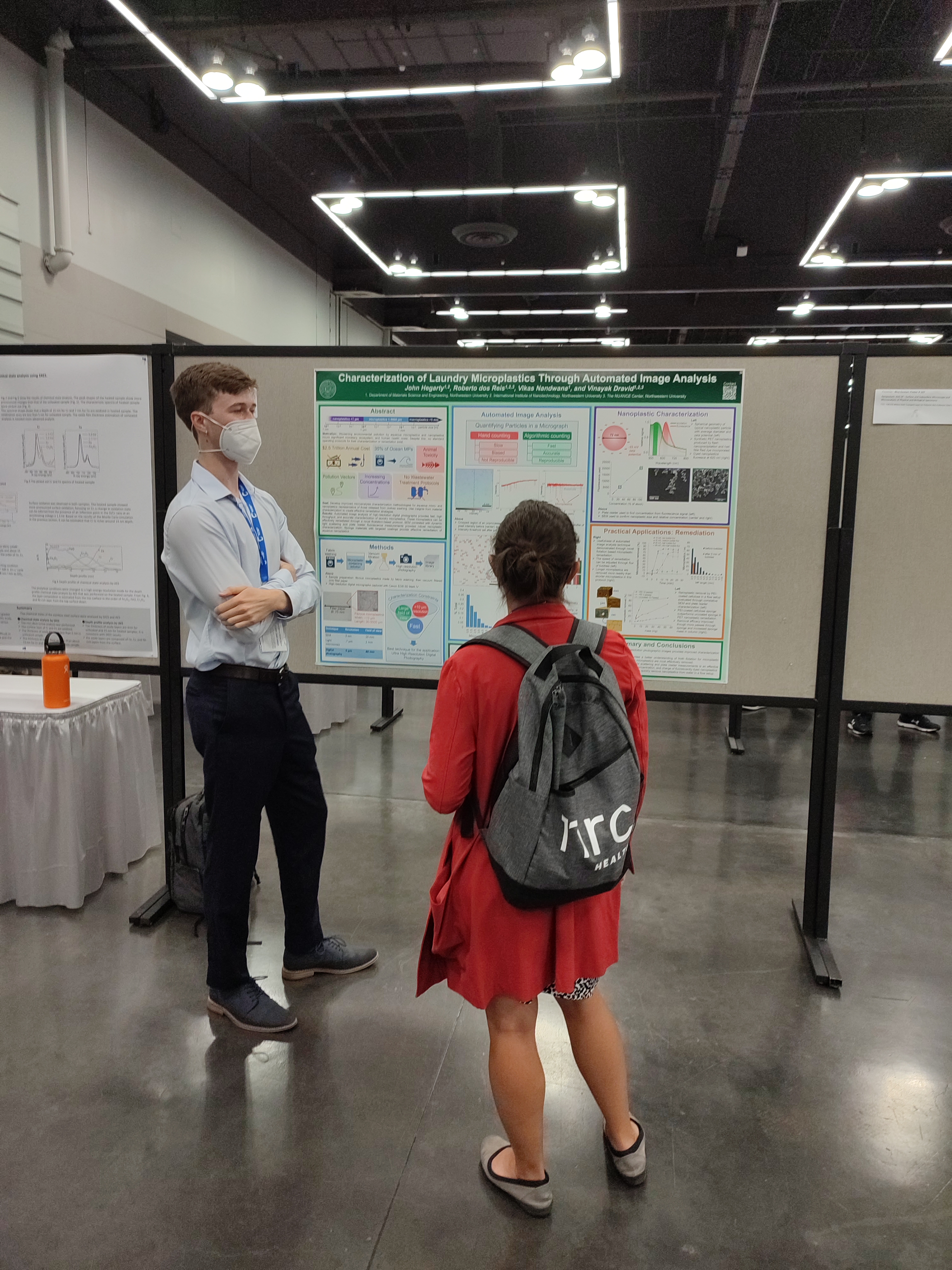 VPD Grad Student Jack Hagerty with his winning poster