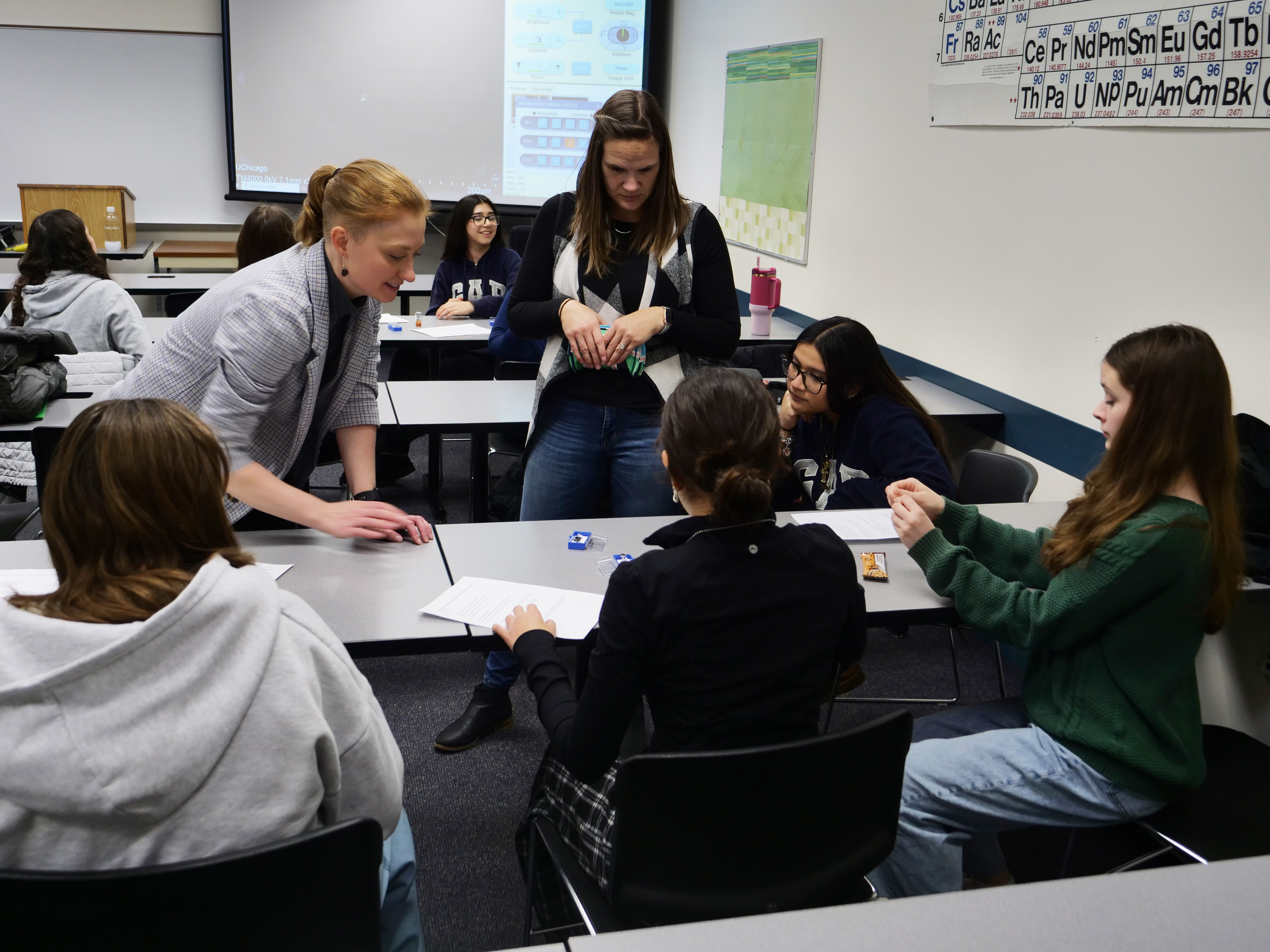 Students at Futures Unlimited event