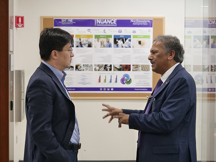 Vinayak Dravid & President Chiang